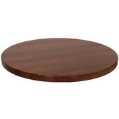 American Black Walnut Butcher Block Table Top, Round, 1/4'' or Double Radius Edge, Available in Different Sizes