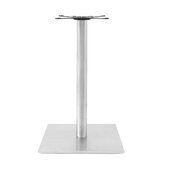  Stainless Steel Dining Table Base, Bar Height 40-1/4''H