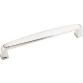  Milan 1 Collection 5-9/16'' W Plain Cabinet Pull in Satin Nickel