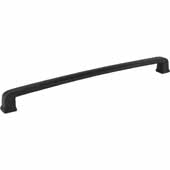  Milan 1 Square Center-to-Center Appliance Handle in Matte Black, 12'' W