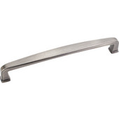  Milan 1 Collection 6-13/16'' W Plain Cabinet Pull in Brushed Pewter