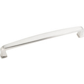  Milan 1 Collection 6-13/16'' W Plain Cabinet Pull in Satin Nickel