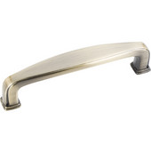  Milan 1 Collection 4-1/4'' W Plain Cabinet Pull in Brushed Antique Brass