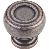  Bremen 2 Collection 1-3/16'' Diameter Gavel Cabinet Knob in Distressed Oil Rubbed Bronze
