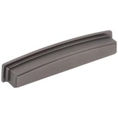  Renzo Collection 7-1/8'' W Square Cabinet Cup Pull, Square to Center 160 mm (6-1/4''), Brushed Pewter