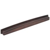  Renzo Collection 12-7/8'' W Square Cabinet Cup Pull, Square to Center 305 mm (12''), Brushed Oil Rubbed Bronze