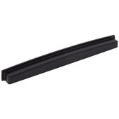  Renzo Collection 12-7/8'' W Square Cabinet Cup Pull, Square to Center 305 mm (12''), Matte Black
