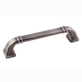  Ella Collection 5-13/16'' W Decorative Cabinet Pull in Brushed Pewter, Center to Center: 128mm (5'')