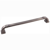  Ella Collection 13'' W Decorative Appliance Pull in Brushed Pewter, Center to Center: 12'' (305mm)