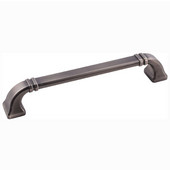  Ella Collection 7-1/16'' W Decorative Cabinet Pull in Brushed Pewter, Center to Center: 160mm (6-1/4'')