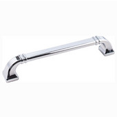  Ella Collection 7-1/16'' W Decorative Cabinet Pull in Polished Chrome, Center to Center: 160mm (6-1/4'')