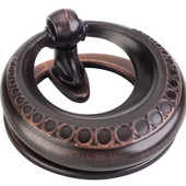  Symphony Collection 2'' Diameter Art Deco Bail Cabinet Ring Pull in Brushed Oil Rubbed Bronze
