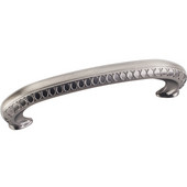  Symphony Collection 4-9/16'' W Art Deco Cabinet Pull in Brushed Pewter
