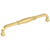  Audrey Collection 8-1/16'' W Square Cabinet Cup Pull, Square to Center 192 mm (7-1/2''), Brushed Gold