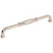  Audrey Collection 9-3/8'' W Square Cabinet Cup Pull, Square to Center 224 mm (8-13/16''), Satin Nickel