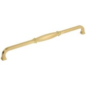  Audrey Collection 12-9/16'' W Square Cabinet Cup Pull, Square to Center 305 mm (12''), Brushed Gold