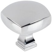  Audrey Collection 1-3/8'' Square Cabinet Knob, Polished Chrome