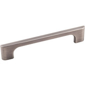  Leyton Collection 6-3/8'' W Cabinet Pull, Center to Center 128 mm (5''), Brushed Pewter