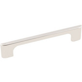  Leyton Collection 6-3/8'' W Cabinet Pull, Center to Center 128 mm (5''), Polished Nickel