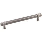  Zane Collection 7-9/16'' W Cabinet Pull, Center to Center 160mm (6-1/4''), Brushed Pewter