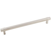  Zane Collection 10-1/16'' W Cabinet Pull, Center to Center 224mm (8-7/8''), Satin Nickel
