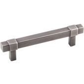  Zane Collection 5-1/16'' W Cabinet Pull, Center to Center 96mm (3-3/4''), Brushed Pewter