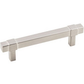  Zane Collection 5-1/16'' W Cabinet Pull, Center to Center 96mm (3-3/4''), Satin Nickel