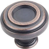  Lafayette Collection 1-3/8'' Diameter Circle Cabinet Knob in Brushed Oil Rubbed Bronze