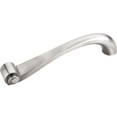  Duval Collection 5-13/16'' W Scroll Cabinet Pull in Brushed Pewter