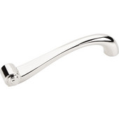  Duval Collection 5-13/16'' W Scroll Cabinet Pull in Polished Nickel