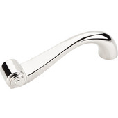  Duval Collection 4-1/2'' W Scroll Cabinet Pull in Polished Nickel