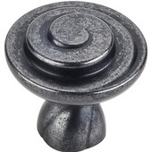  Duval Collection 1-1/4'' W Scroll Cabinet Knob in Gun Metal