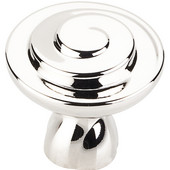  Duval Collection 1-1/4'' W Scroll Cabinet Knob in Polished Nickel