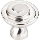 Duval Collection 1-1/4'' W Scroll Cabinet Knob in Satin Nickel