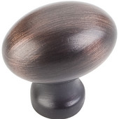  Bordeaux Collection 1-3/16'' W Football Cabinet Knob in Brushed Oil Rubbed Bronze