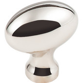  Lyon Collection 1-9/16'' Diameter Football Cabinet Knob in Polished Nickel