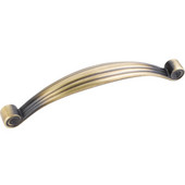  Lille Collection 5-5/8'' W Palm Leaf Cabinet Pull in Antique Brushed Satin Brass