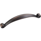  Lille Collection 5-5/8'' W Palm Leaf Cabinet Pull in Brushed Oil Rubbed Bronze