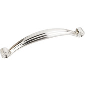  Lille Collection 5-5/8'' W Palm Leaf Cabinet Pull in Satin Nickel