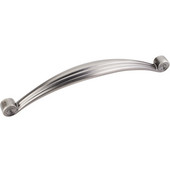  Lille Collection 6-7/8'' W Palm Leaf Cabinet Pull in Brushed Pewter