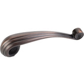  Lille Collection 4-3/4'' W Vertical Palm Leaf Cabinet Pull in Brushed Oil Rubbed Bronze