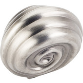  Lille Collection 1-1/4'' Diameter Palm Leaf Small Round Cabinet Knob in Brushed Pewter