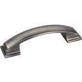  Annadale Collection 5'' W Pillow Cabinet Pull in Brushed Pewter
