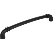  Marie Collection 13'' W Matte Black Transitional Appliance Handle, 330.2mm W x 35.6mm D x 25.4mm H (13'' W x 1-3/8'' D x 1'' H), Center to Center: 305mm (12'')