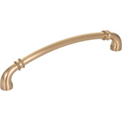 Marie Collection 6-7/8'' W Satin Bronze Transitional Cabinet Pull, 175.2mm W x 38.3mm D x 15.2mm H (6-7/8'' W x 1-1/2'' D x 5/8'' H), Center to Center: 160mm (6-5/16'')