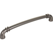  Marie Collection 19'' W Brushed Pewter Transitional Appliance Handle, 482.6mm W x 53.3mm D x 25.4mm H (19'' W x 2-1/8'' D x 1'' H), Center to Center: 457.2mm (18'')