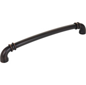  Marie Collection 19'' W Brushed Oil Rubbed Bronze Transitional Appliance Handle, 482.6mm W x 53.3mm D x 25.4mm H (19'' W x 2-1/8'' D x 1'' H), Center to Center: 457.2mm (18'')