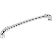  Marie Collection 19'' W Polished Chrome Transitional Appliance Handle, 482.6mm W x 53.3mm D x 25.4mm H (19'' W x 2-1/8'' D x 1'' H), Center to Center: 457.2mm (18'')