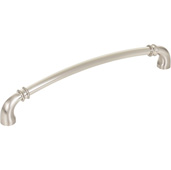  Marie Collection 8-3/16'' W Satin Nickel Transitional Cabinet Pull, 207.2mm W x 38.3mm D x 15.2mm H (8-3/16'' W x 1-1/2'' D x 5/8'' H), Center to Center: 192mm (7-9/16'')