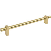  Larkin Collection Appliance Pull in Brushed Gold, 14-3/8'' W x 2-3/16'' D, Center to Center: 12'' (304.8mm)